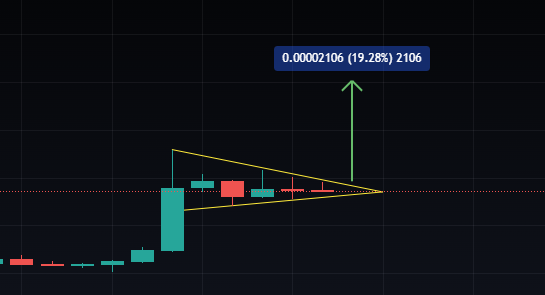 Terra Luna Classic Bull Flag Pattern