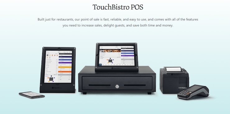 TouchBistro Best Canada POS System for Restaurants