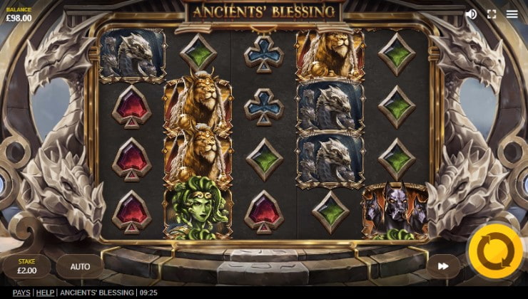 The Ancients’ Blessing slot game from Red Tiger