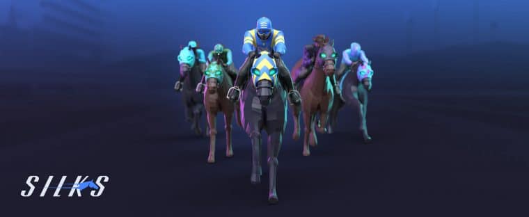 NFTゲームSILKSの画面