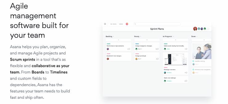 asana agile management