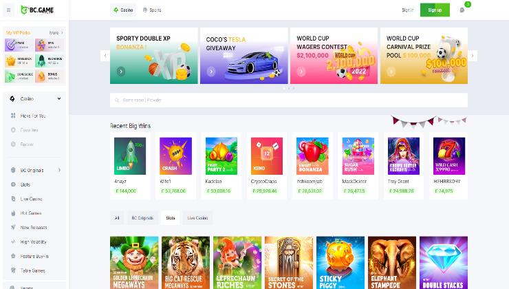 BC.Game online casino site Cambodia