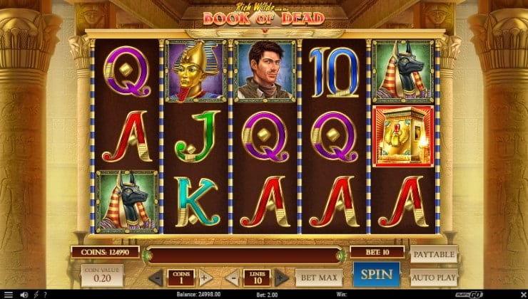 Book of Dead online casino slot game Malaysia