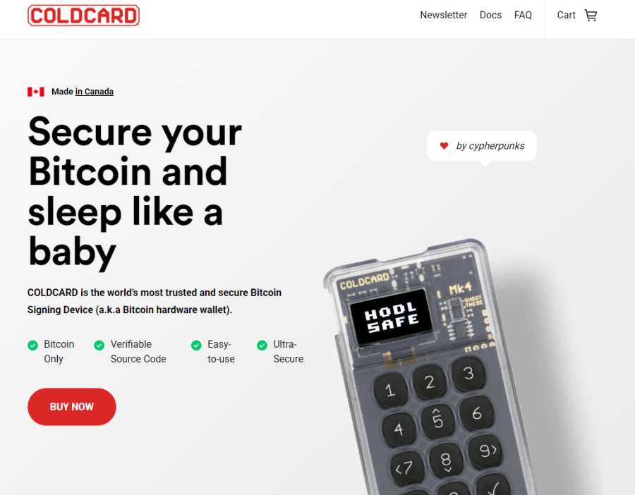 Best Cold Storage Wallets for October 2023