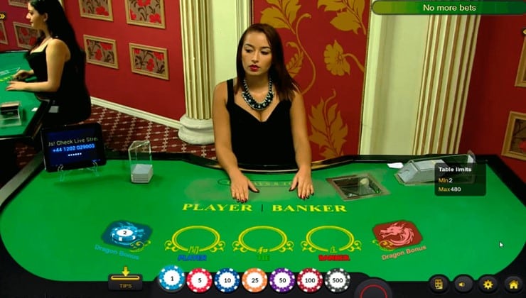 baccarat table online real money casinos UAE