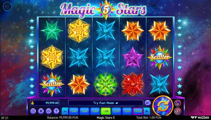 Magic 5 Stars by Wazdan
