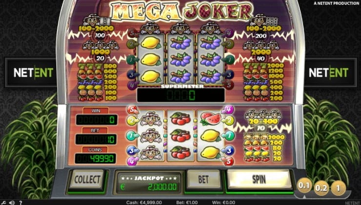 The Mega Joker online casino slot