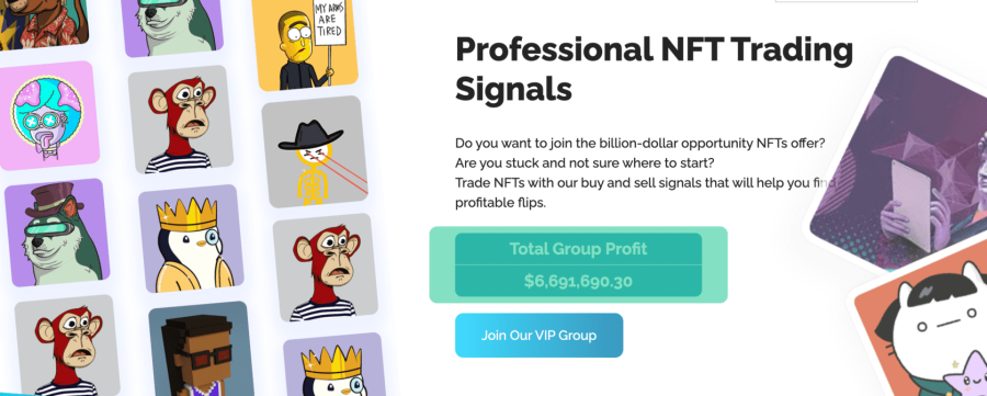 NFT Signals: nuovo gruppo di segnali per il trading NFT