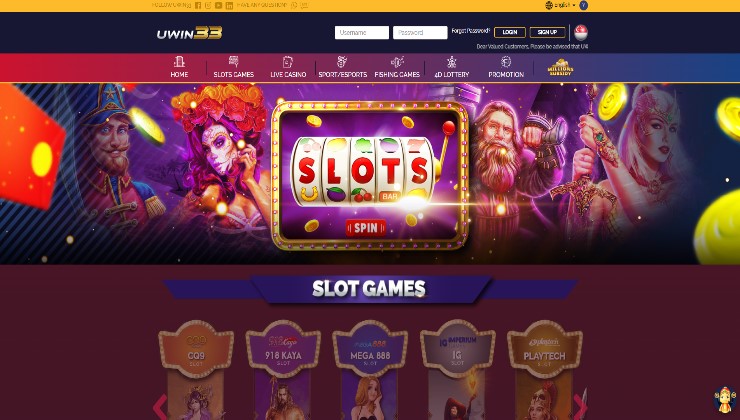 UWin33 Online Casino Malaysia