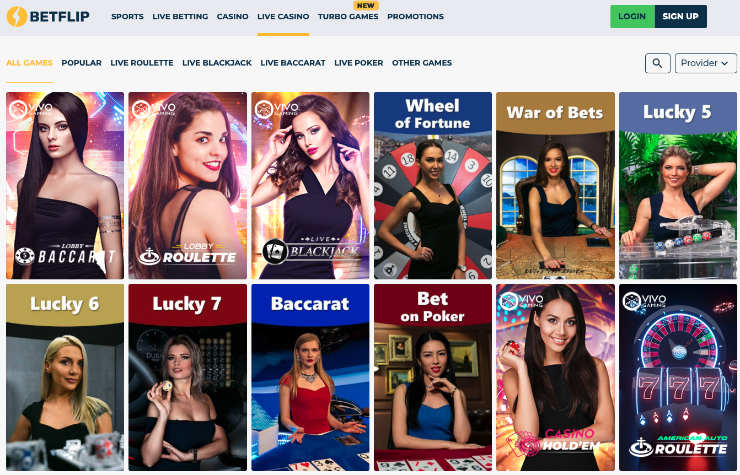 Live Dealer Games