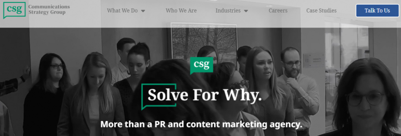 CSG homepage