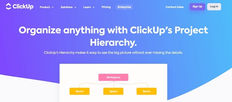 ClickUp suits businesses of all sizes