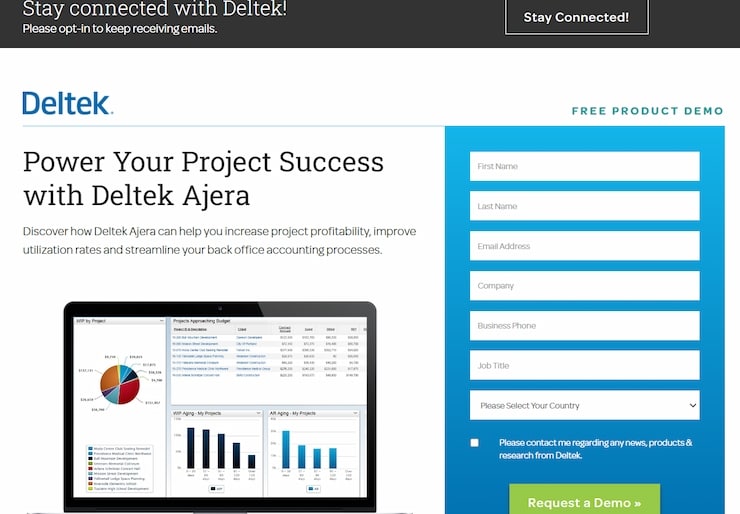 Deltek Ajera is excellent software for architecture and engineering firms
