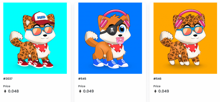 Doge Dash NFTs