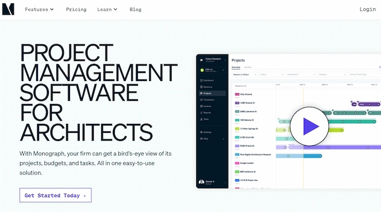 Monograph is best project management software for small teams and businesses