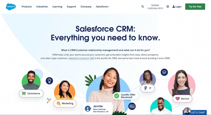 Salesforce is the absolute best CRM for non-profits