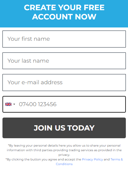 BitTrader Sign Up