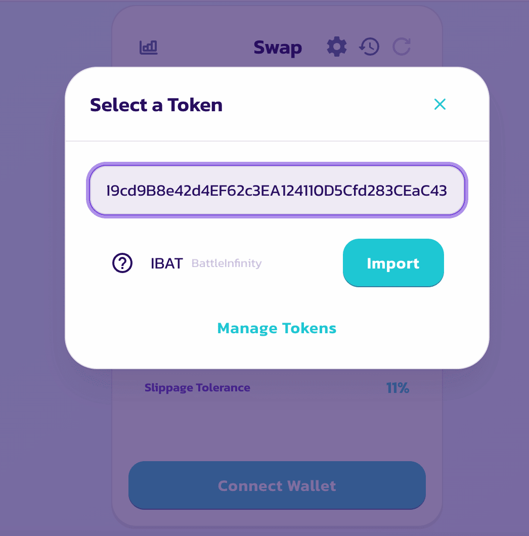 how to buy IBAT on Pancakeswap