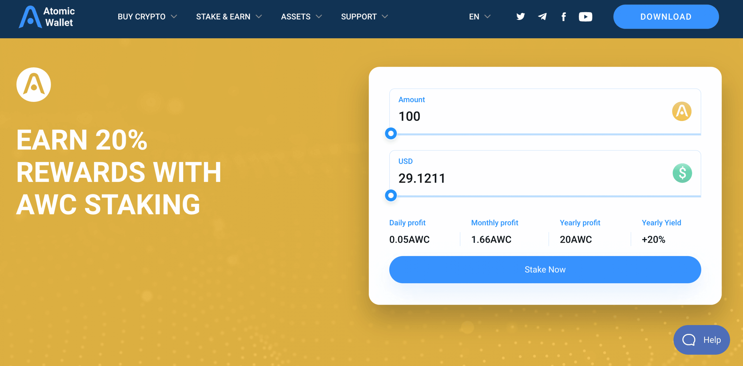 Atomic wallet