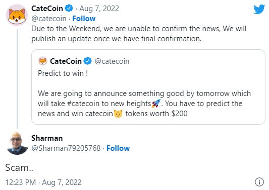 L3xis Yeah on X: What a coincidence lately @binance is putting a lot of cat references. Any news that you want to give us @cz_binance? 🐱 $CATE X #Binance ? #catecoin #CateArmy