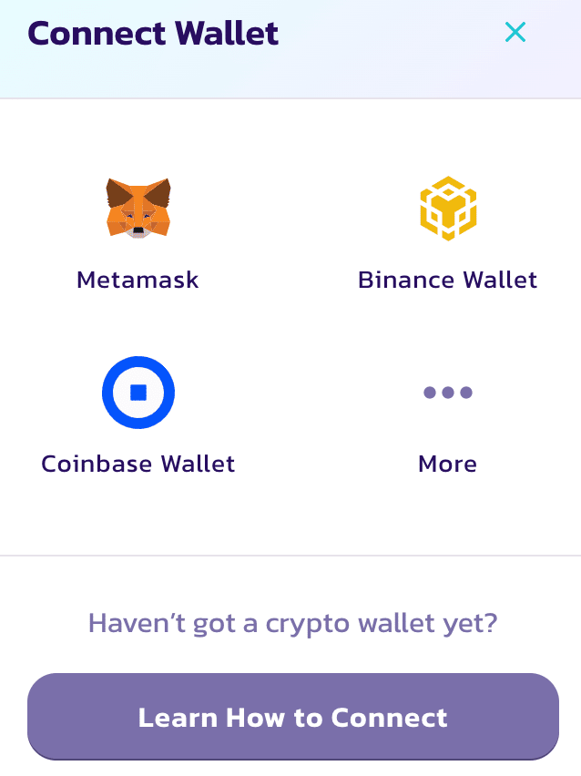 PancakeSwap Connect Wallet