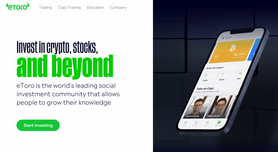 eToro Crypto Exchange