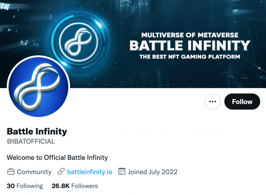 Battle Infinity Twitter