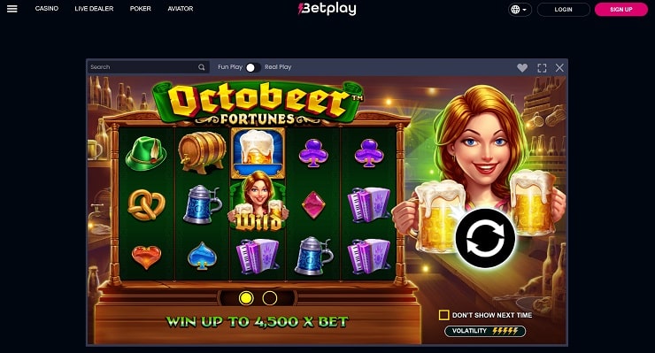 evolution casino games online