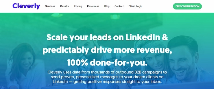 Cleverly is a great affordable LinkedIn ad agency