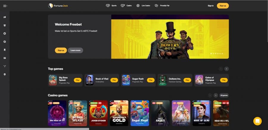 FortuneJack Best Video Poker Site