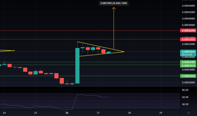 LUNC Bull Pennant Target 