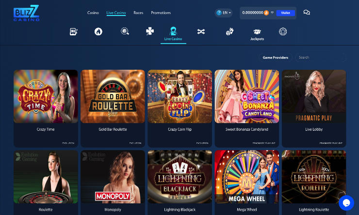 Live Casino Games Online in the USA