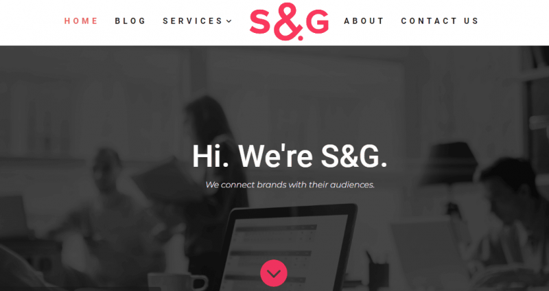 S&G's homepage