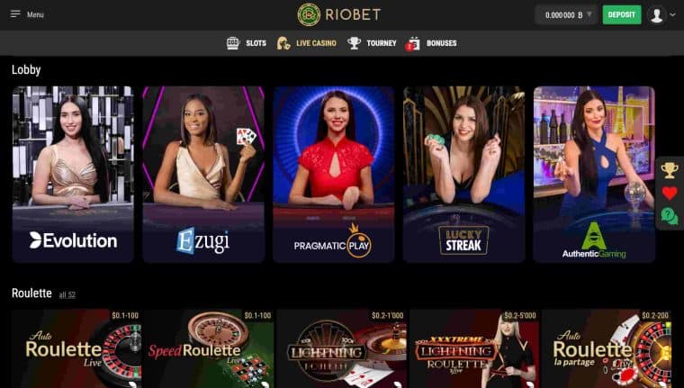 Riobet Live Casino