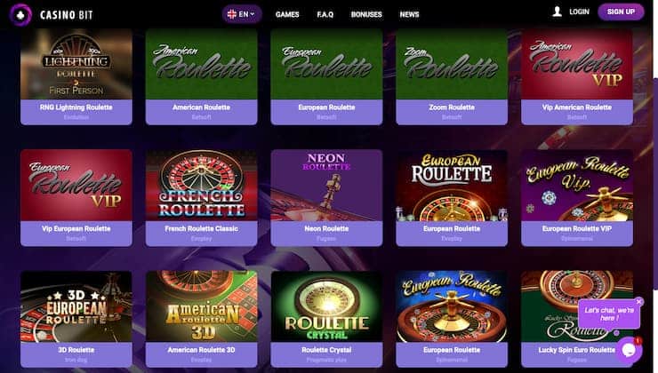Casinobit Roulette