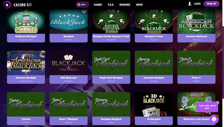 Casinobit Blackjack