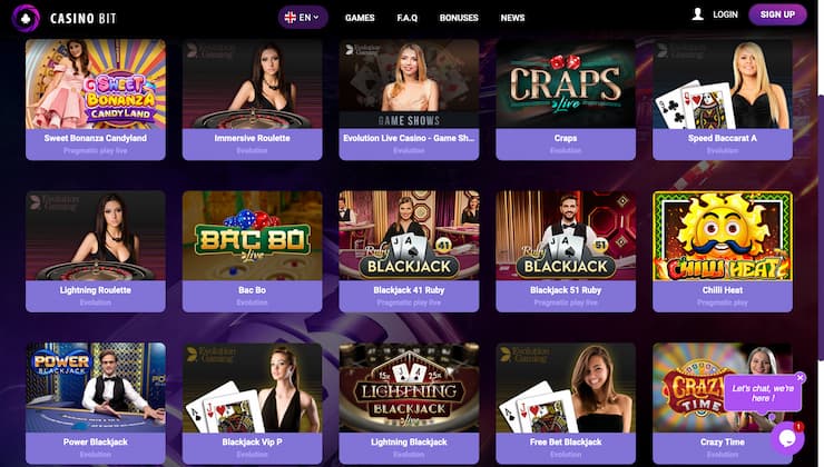 Casinobit Live Casino