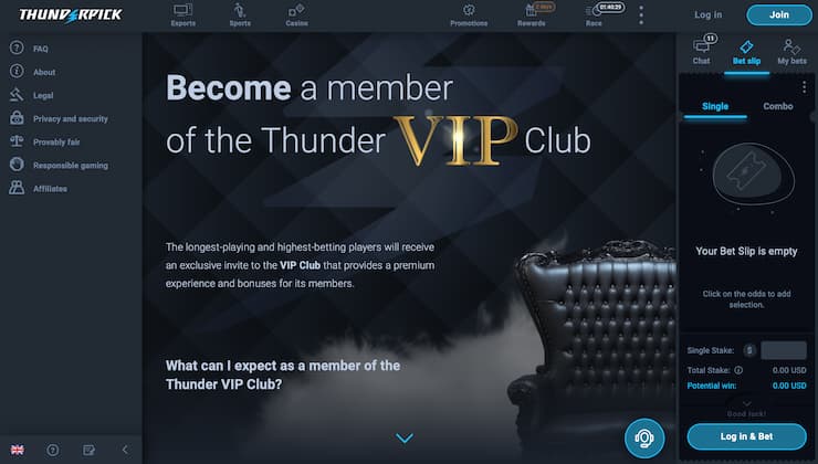 Thunderpick VIP Club