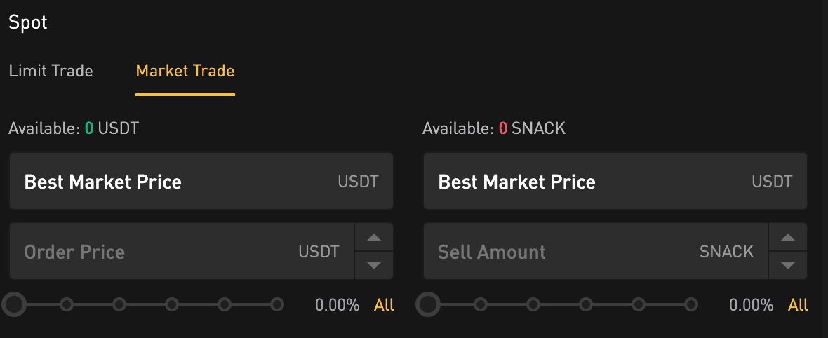 Buy SNACK tokens at XT.com