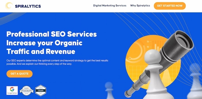 Spiralytics is the overall best SEO agency in the Philippines