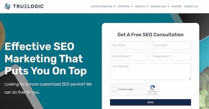 Truelogic is an SEO company with effective custom services