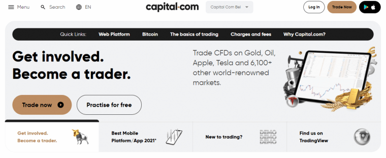 capital.com home