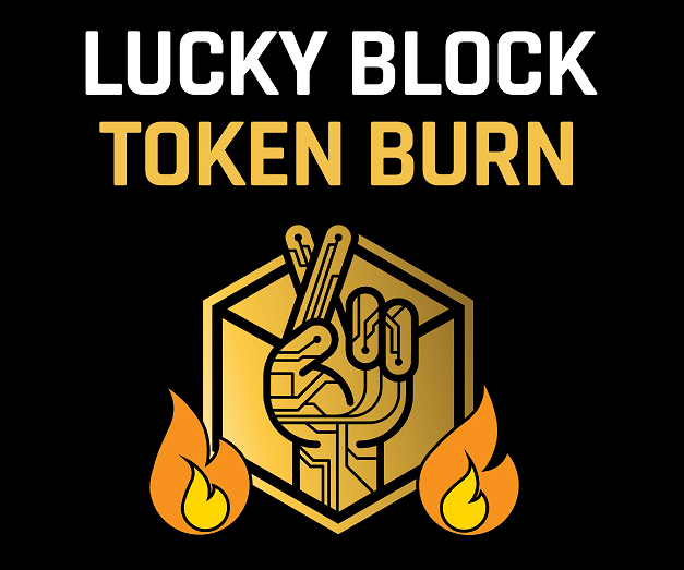 Lucky Block token burn