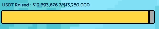 tamadoge usdt raised