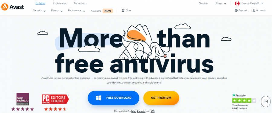 Avast, best free UK Antivirus
