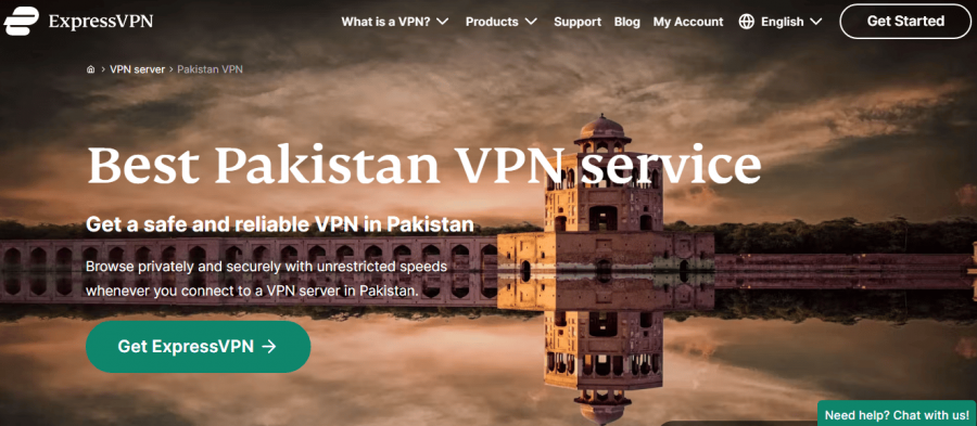 ExpressVPN, the best Pakistan VPN