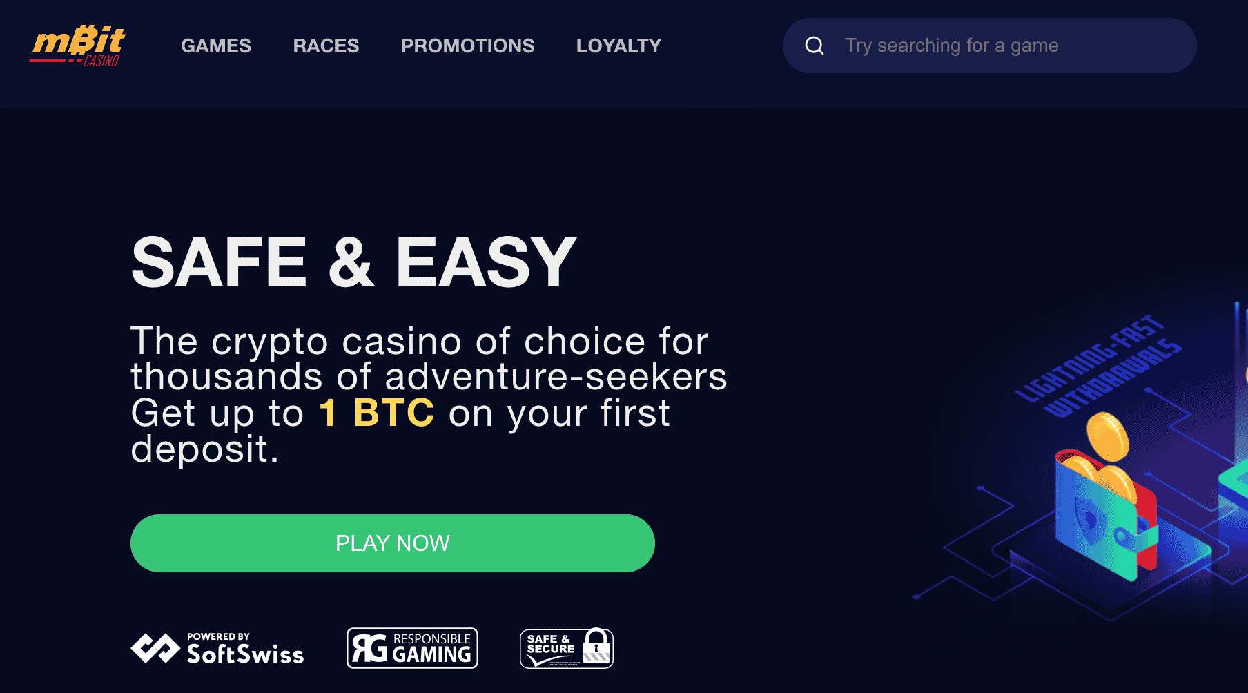 mBit - Crypto Casino in Korea