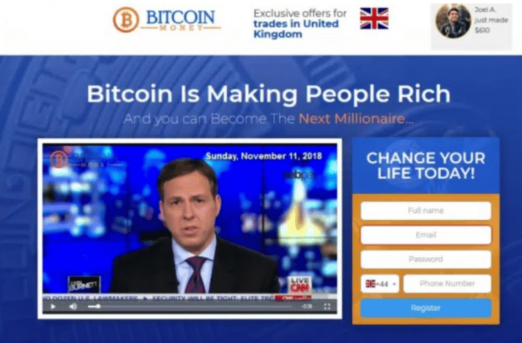 Sign up for Bitcoin Money