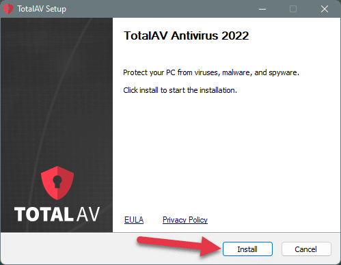 Installing TotalAV