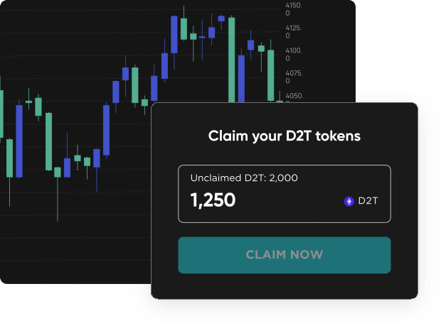 claim d2t tokens